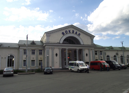 Київський вокзал у Полтаві. Фото