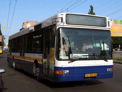 Низкопольный автобус Volvo